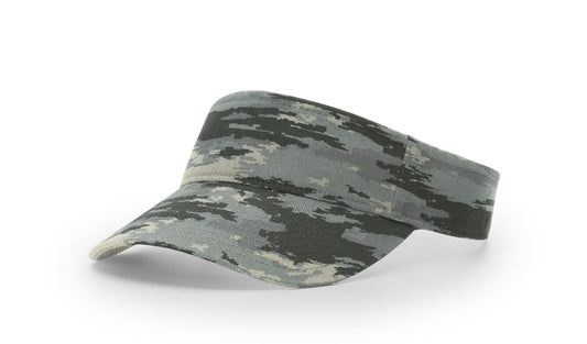 Richardson 848 Twill Camo Visor - Blank