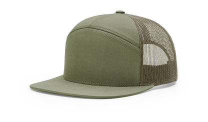 Richardson 168 7 Panel Trucker Hat - Blank