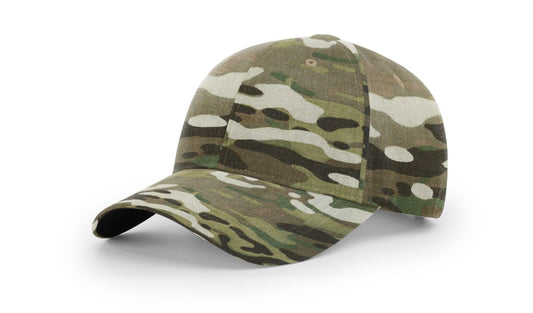 Richardson 863 Structured Multicam Camo Cap - Blank