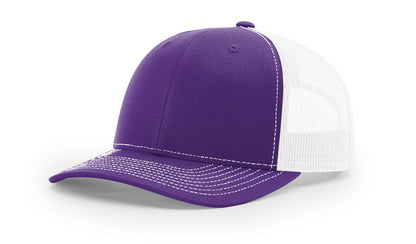 Richardson 112 Trucker Cap Split Hats Split Colors Two Colors - Blank