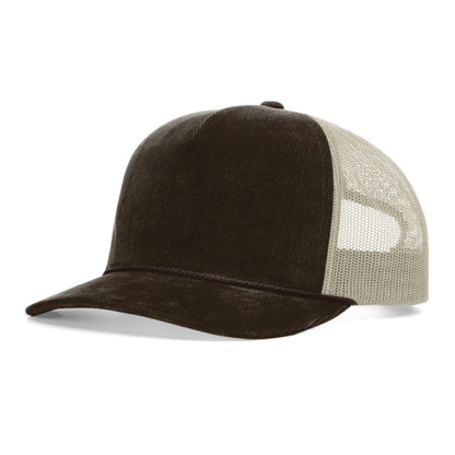 Richardson 930 Troutdale Corduroy Trucker Hat - Blank