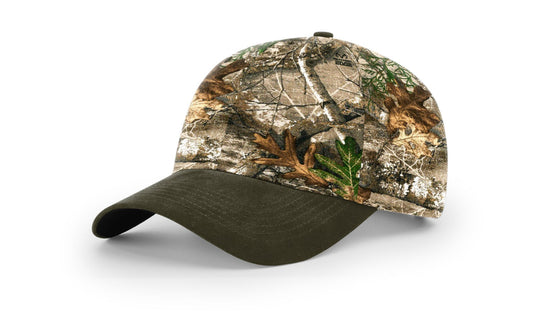 Richardson 846 Camo Duck Cloth Visor Hat - Blank