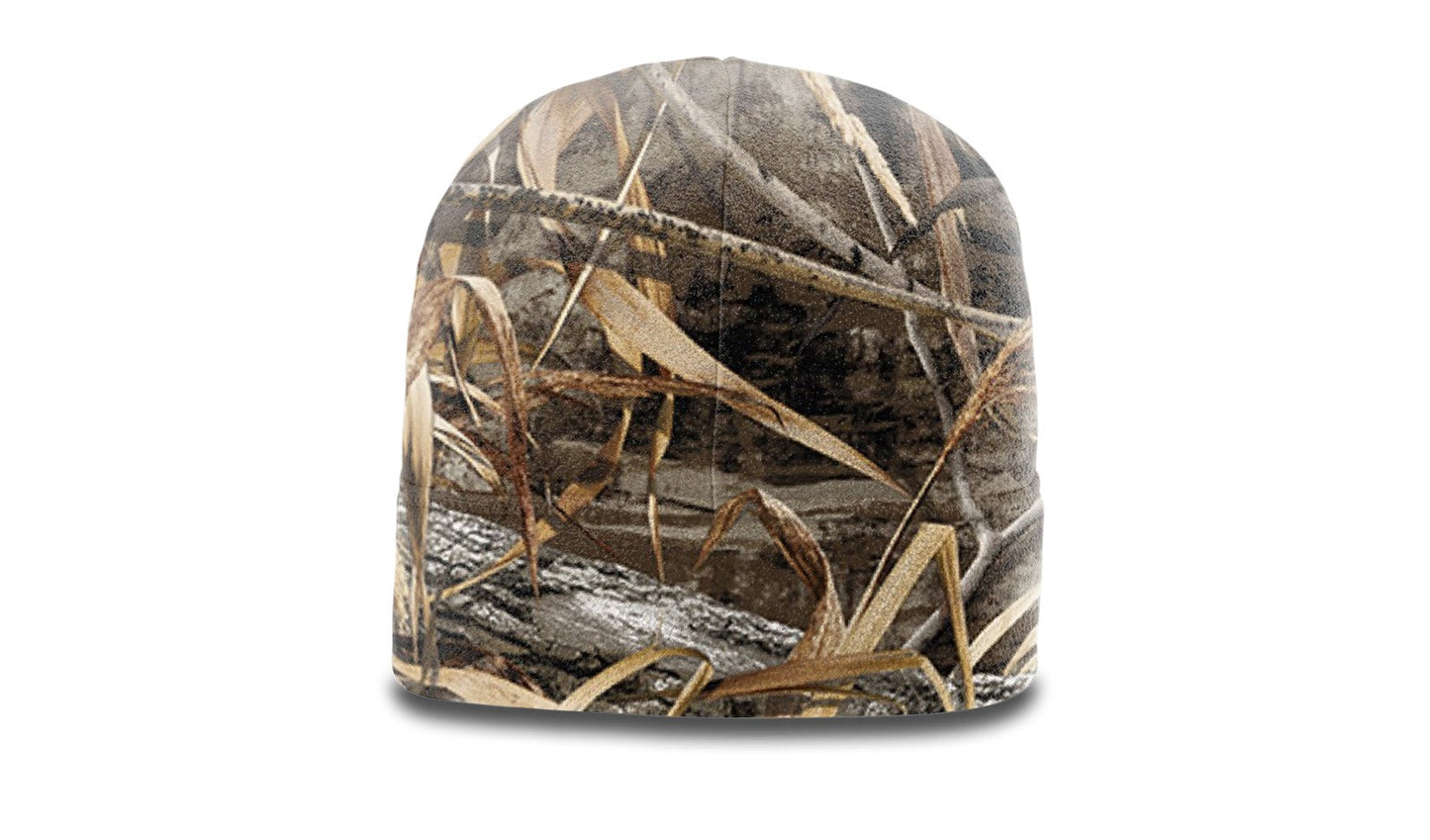 Richardson 121 Camo Microfleece Beanie - Blank