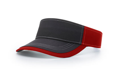 Richardson 775 Twill Visor with Contrast Stitching - Blank