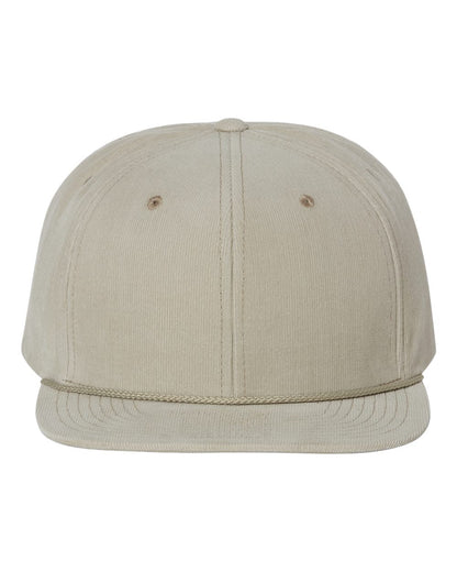 Custom Patch Richardson 253 Timberline Corduroy Cap, Snapback Flat Bill Hat
