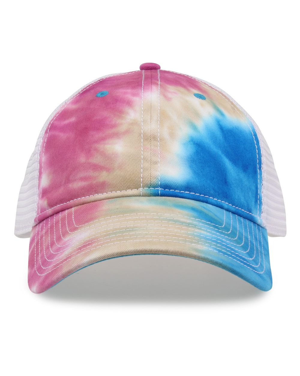 Custom Embroidered The Game GB470 Lido Tie-Dyed Trucker Cap