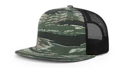 Richardson 511 Wool Blend Flat Bill Trucker Hat, Snapback - Blank