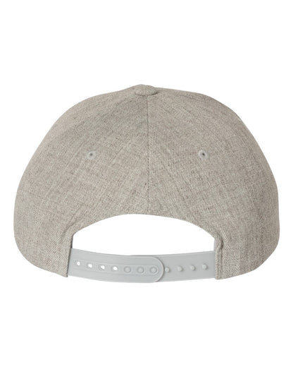Custom Patch Yupoong 5789M 5-Panel, Premium Wool Blend Cap, YP Classics