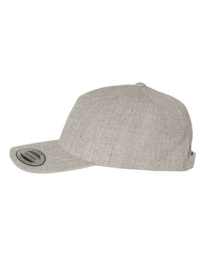 Custom Patch Yupoong 5789M 5-Panel, Premium Wool Blend Cap, YP Classics