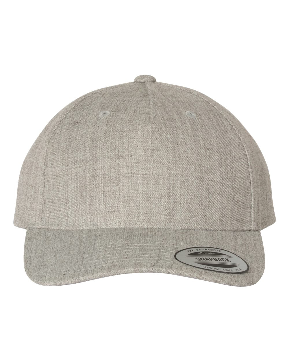 Custom Patch Yupoong 5789M 5-Panel, Premium Wool Blend Cap, YP Classics