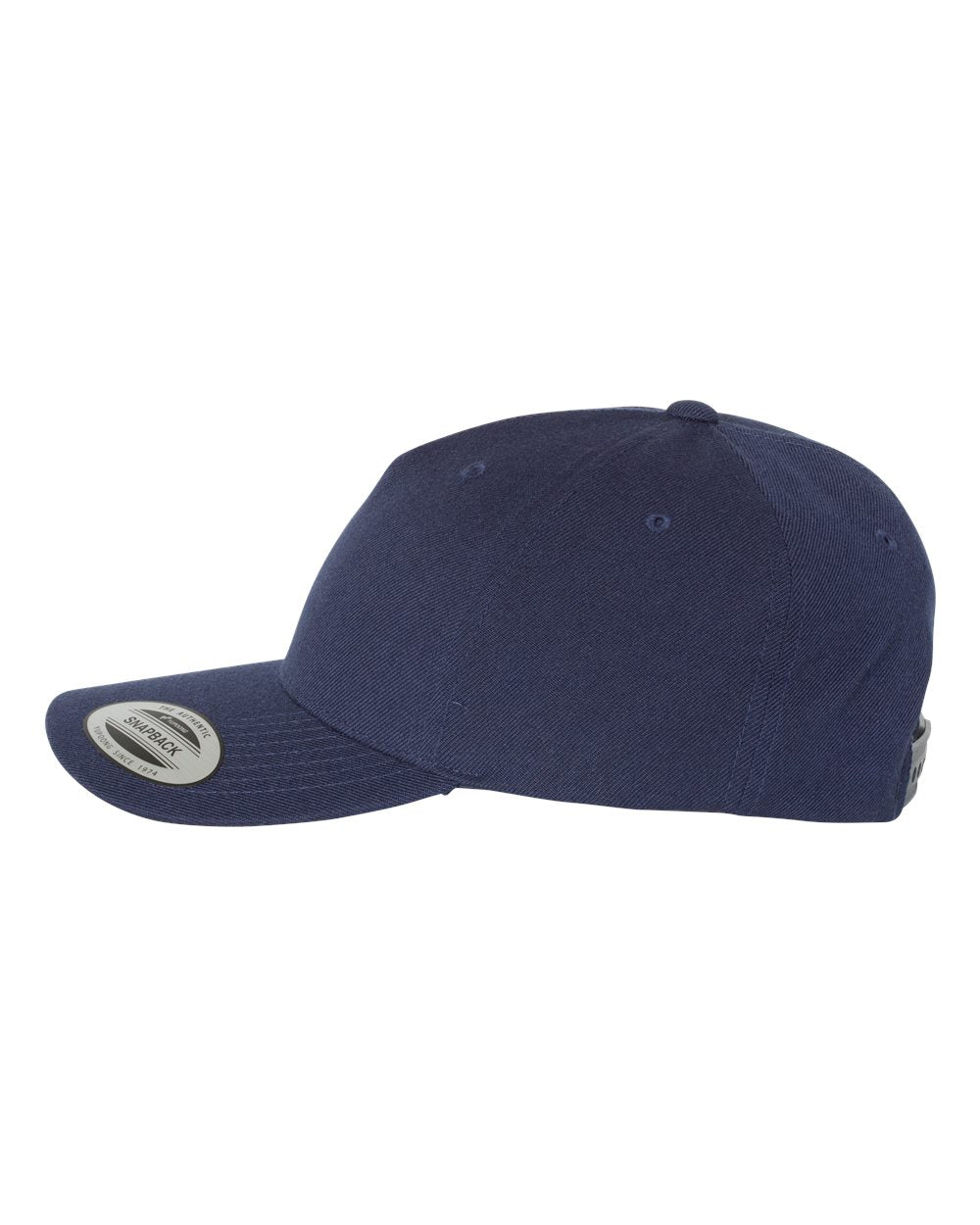 Custom Patch Yupoong 5789M 5-Panel, Premium Wool Blend Cap, YP Classics