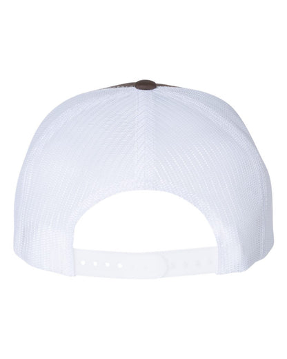 YP Classics, Yupoong 6006 Flat Bill Trucker Cap - Blank