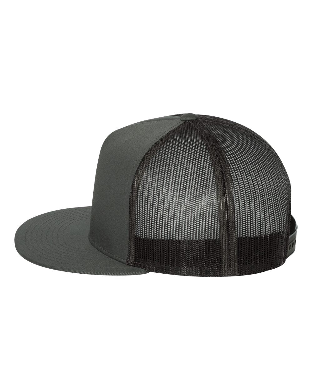 Custom Embroidered YP Classics, Yupoong 6006 - Flat Bill Trucker Cap