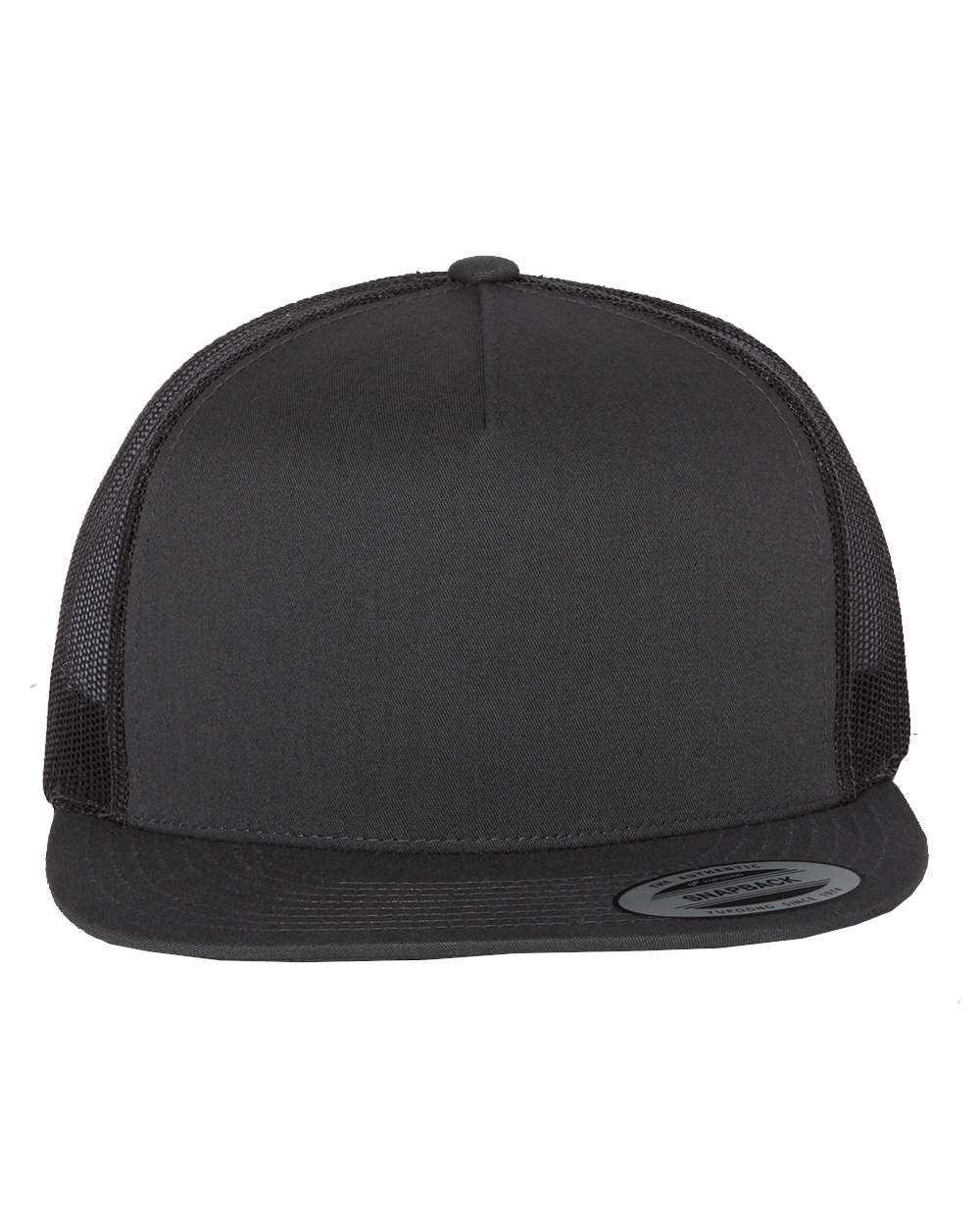 YP Classics, Yupoong 6006 Flat Bill Trucker Cap - Blank