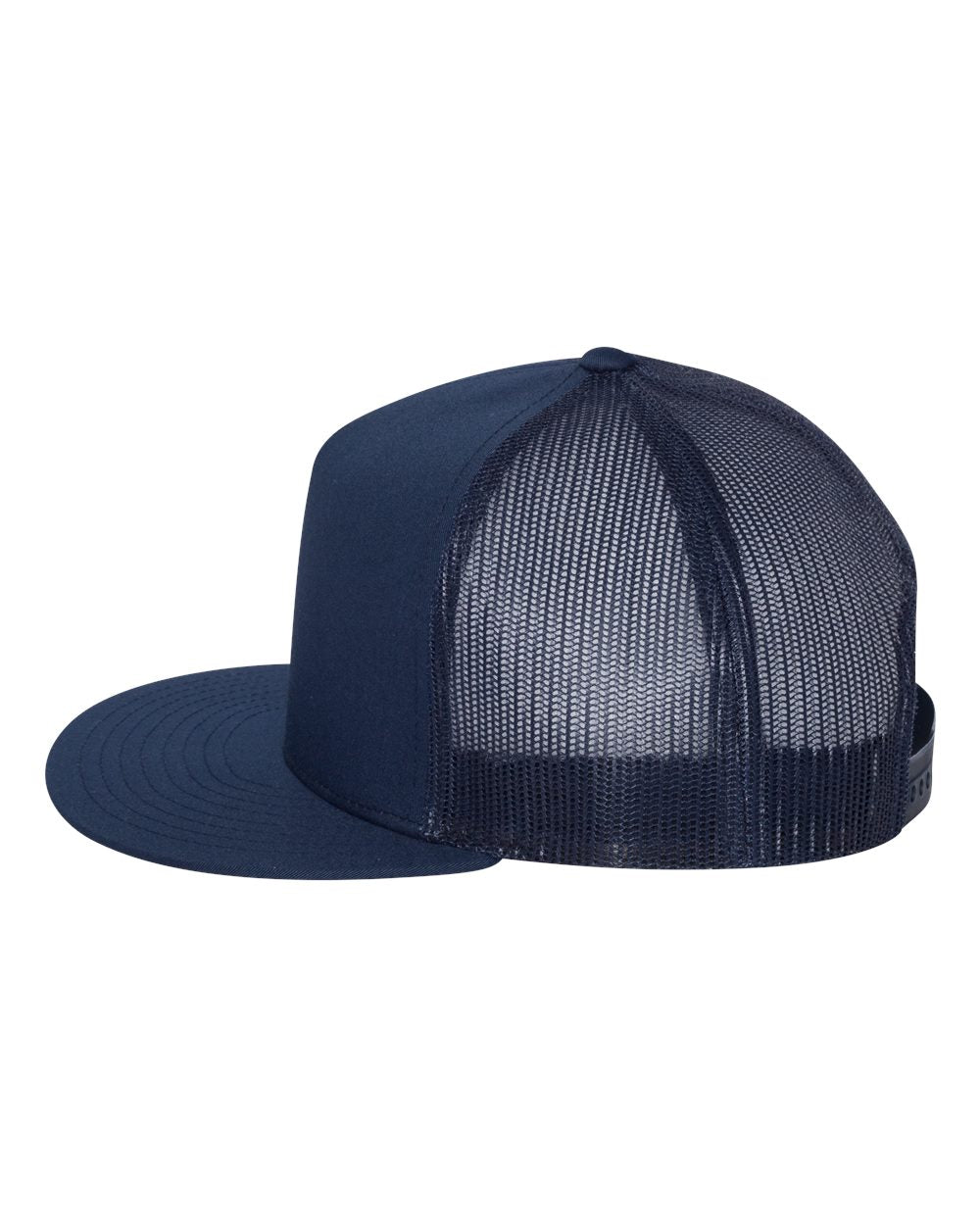 YP Classics, Yupoong 6006 Flat Bill Trucker Cap - Blank