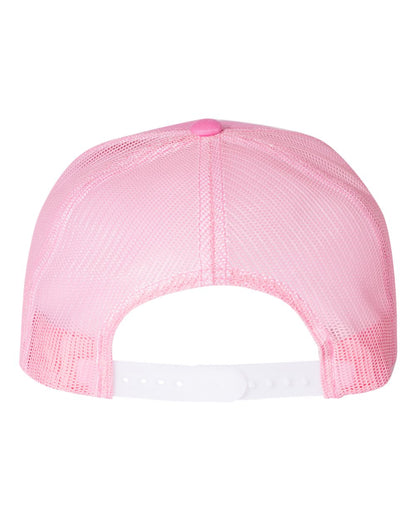 YP Classics, Yupoong 6006 Flat Bill Trucker Cap - Blank