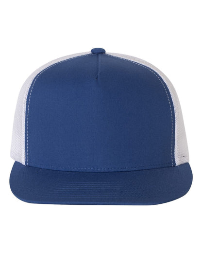 YP Classics, Yupoong 6006 Flat Bill Trucker Cap - Blank