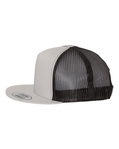 YP Classics, Yupoong 6006 Flat Bill Trucker Cap - Blank