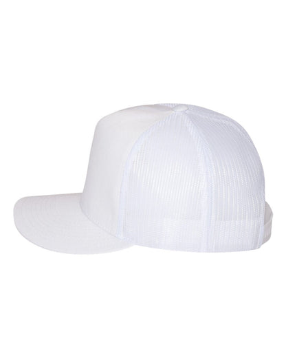 YP Classics, Yupoong 6006 Flat Bill Trucker Cap - Blank