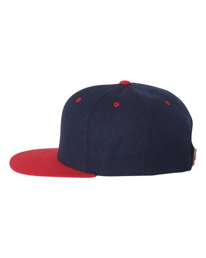 Custom Embroidered YP Classics, Yupoong 6089 - Premium Flat Bill, Snapback Cap, 6089M