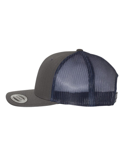 YP Classics, Yupoong 6606 6 Panel Retro Trucker Cap - Blank