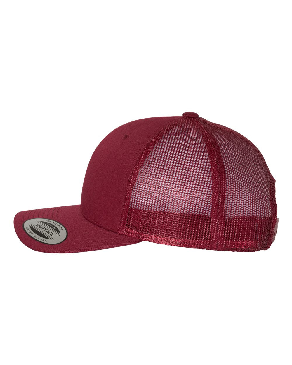 YP Classics, Yupoong 6606 6 Panel Retro Trucker Cap - Blank