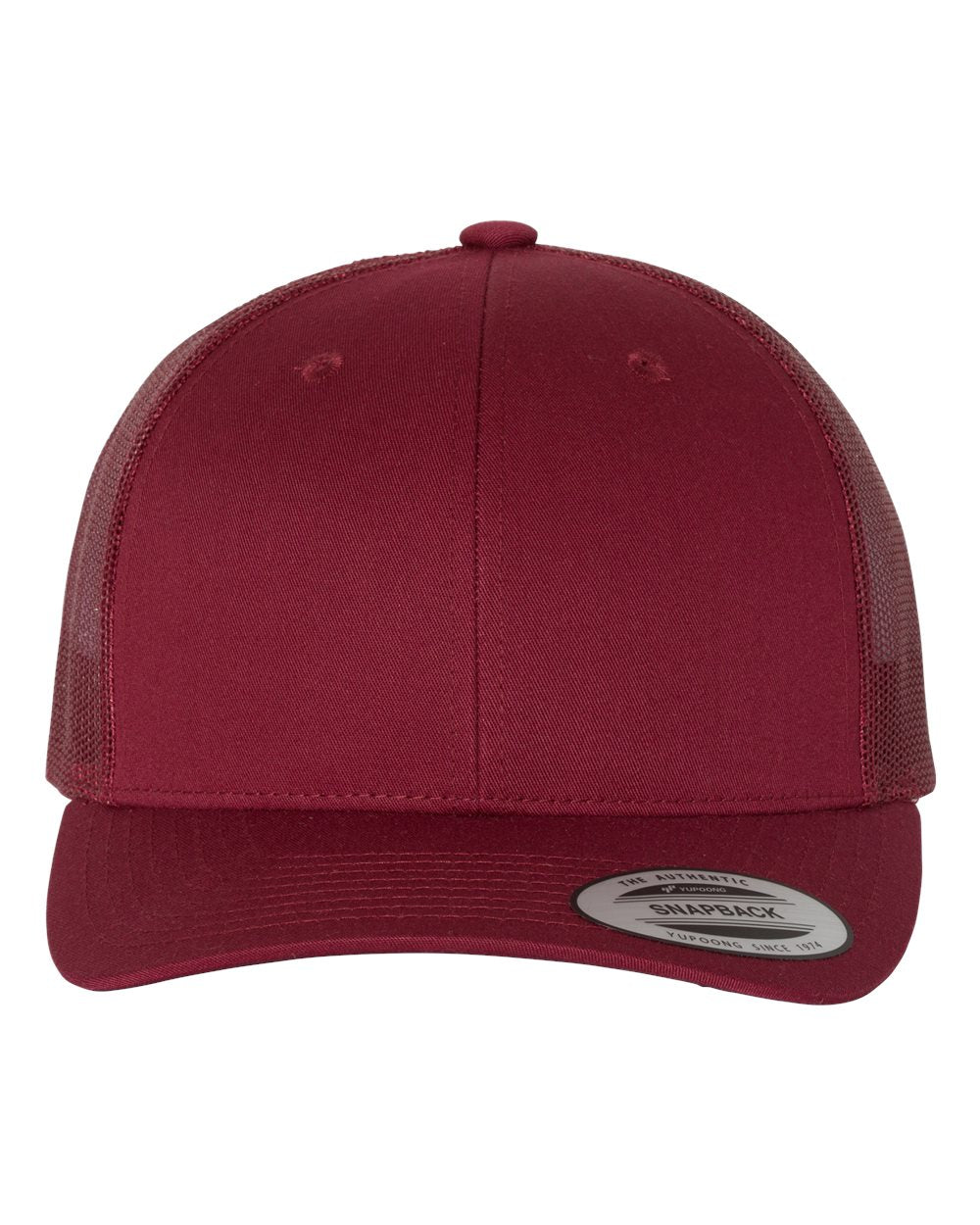 YP Classics, Yupoong 6606 6 Panel Retro Trucker Cap - Blank