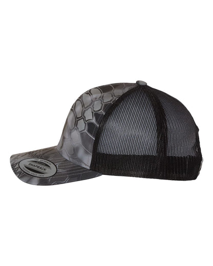 YP Classics, Yupoong 6606 6 Panel Retro Trucker Cap - Blank