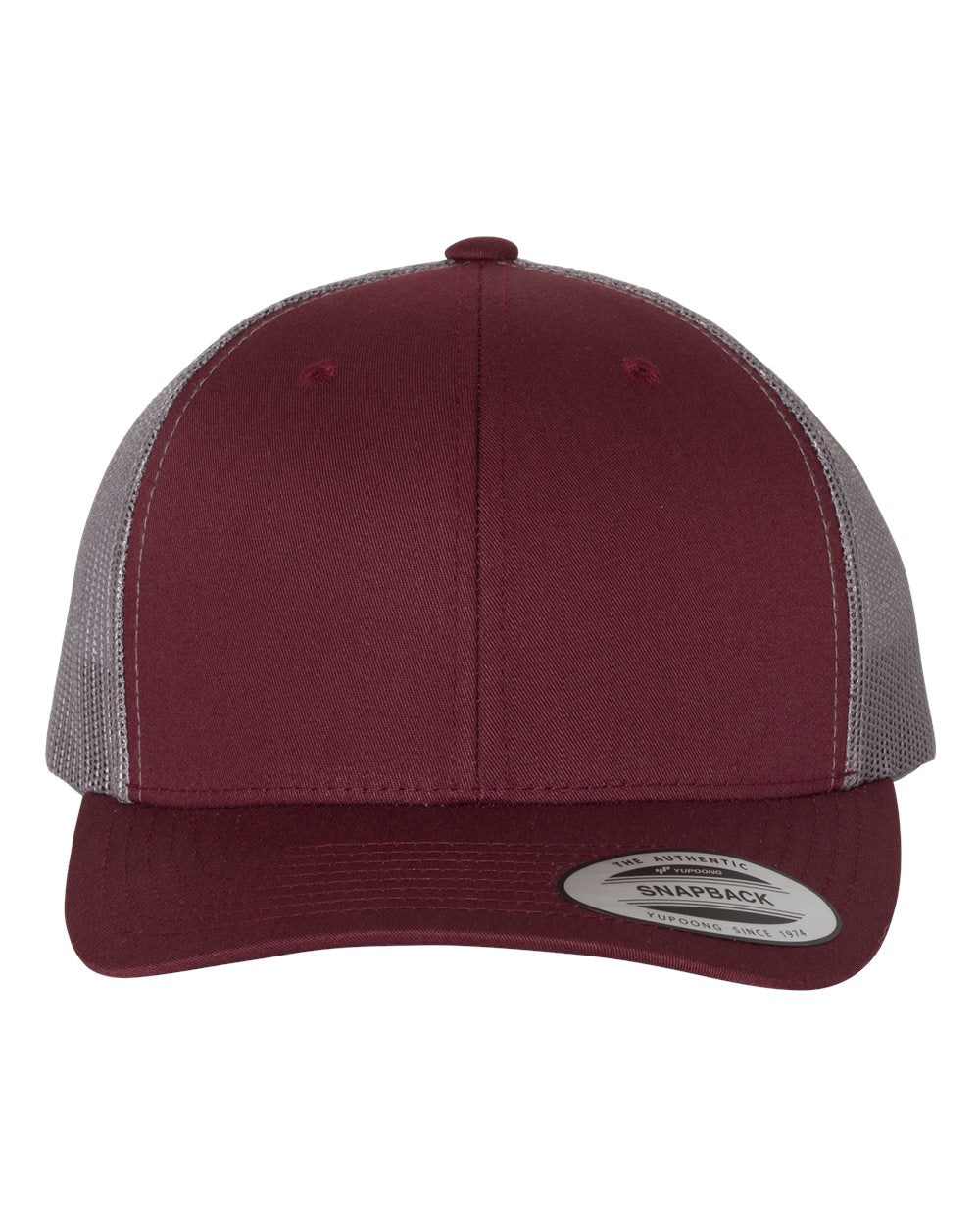 YP Classics, Yupoong 6606 6 Panel Retro Trucker Cap - Blank