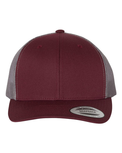 YP Classics, Yupoong 6606 6 Panel Retro Trucker Cap - Blank