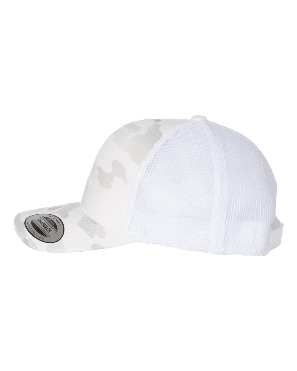 YP Classics, Yupoong 6606 6 Panel Retro Trucker Cap - Blank