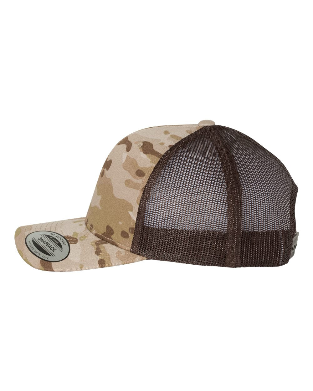 YP Classics, Yupoong 6606 6 Panel Retro Trucker Cap - Blank