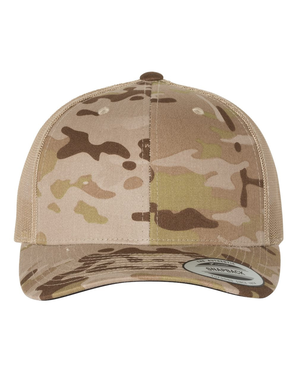 YP Classics, Yupoong 6606 6 Panel Retro Trucker Cap - Blank
