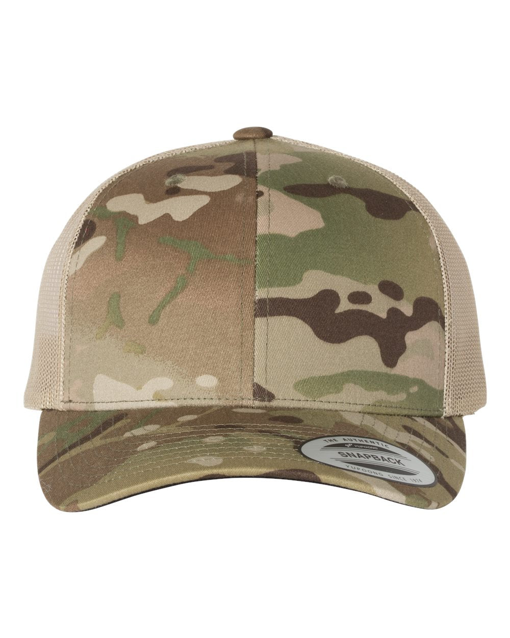 YP Classics, Yupoong 6606 6 Panel Retro Trucker Cap - Blank