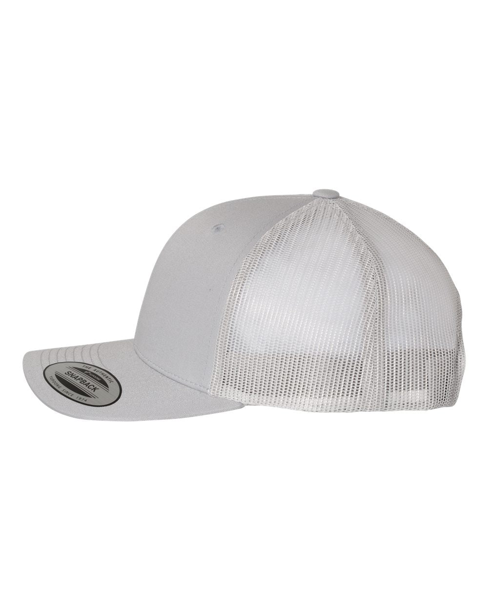 YP Classics, Yupoong 6606 6 Panel Retro Trucker Cap - Blank