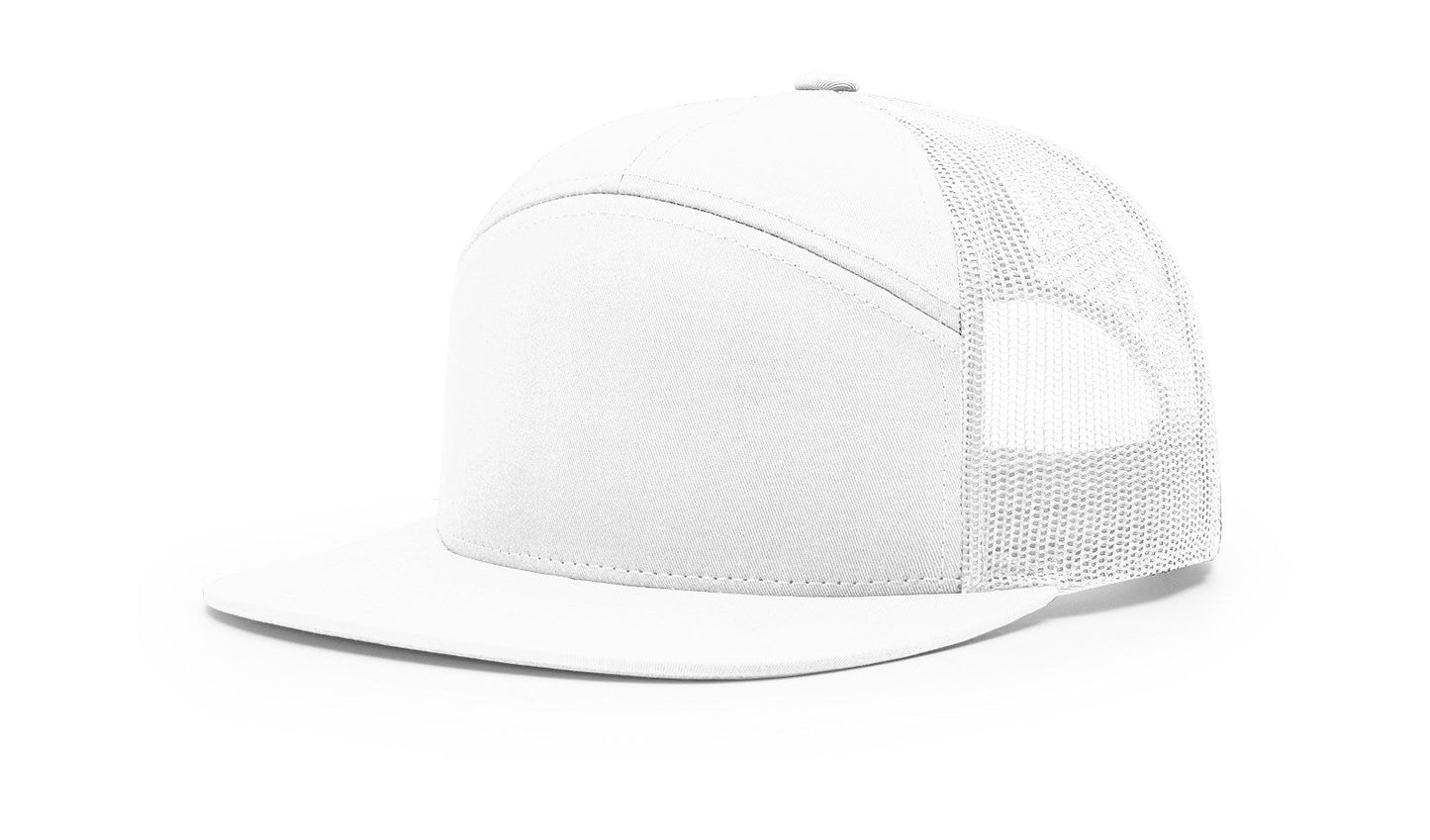 Richardson 168 7 Panel Trucker Hat - Blank